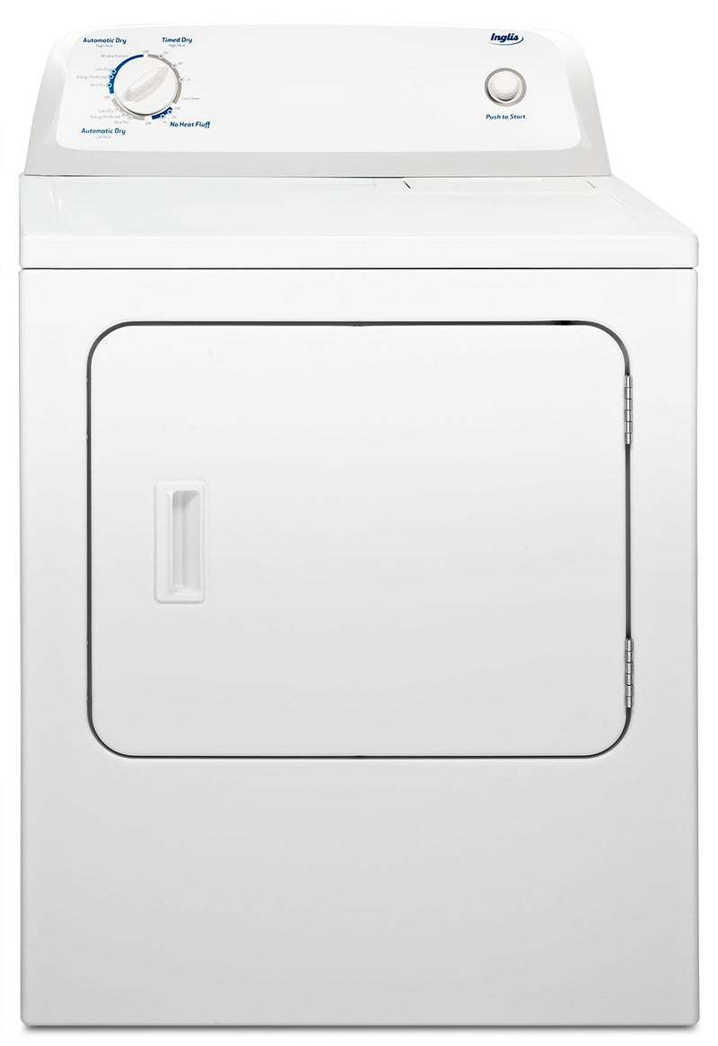 Inglis 6.5 cu ft Electric Dryer, White