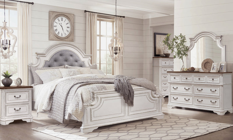 Grace Bedroom Chest of Drawers with Lift-Top Storage Tray, 5-Drawer, 38\"W x 52\"H - Antique White