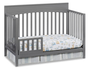 Harper Convertible Crib/Toddler Bed Package - Dove Grey