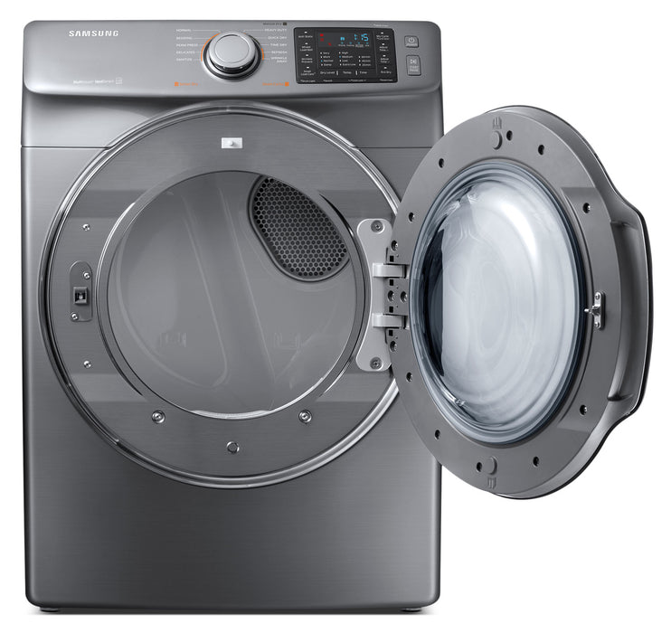 Samsung 5.2 Cu. Ft. Front-Load Steam Washer and 7.5 Cu.Ft. Multi-Steam™ Electric Dryer