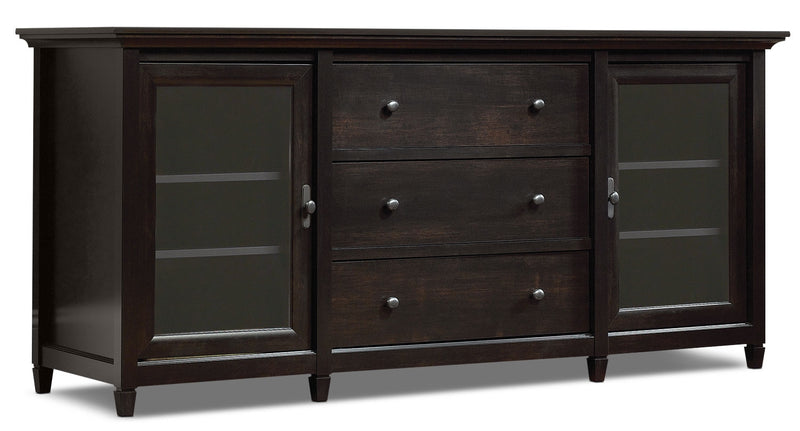 Edge Water 71\" TV Stand – Estate Black