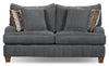 Putty Chenille Loveseat - Grey