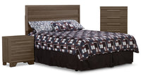 Olivia 3-Piece Queen Bedroom Package – Grey