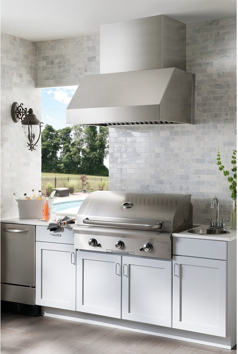 Broan® Elite 36\" Outdoor Chimney-Style Hood – EPD6136SS