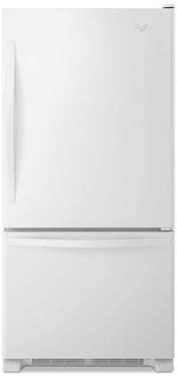 Whirlpool 19 Cu. Ft. Bottom-Freezer Refrigerator - WRB329DFBW