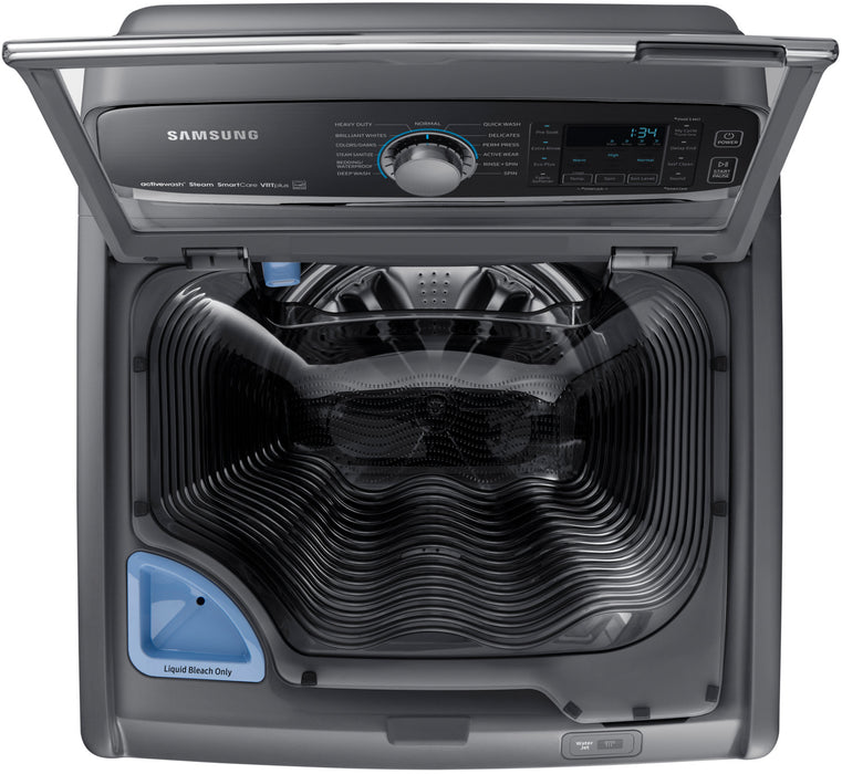 Samsung 6.0 Cu. Ft. Top-Load Washer and 7.4 Cu. Ft. Electric Dryer