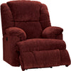 Bmaxx Chenille Power Recliner - Red