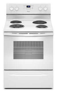 Whirlpool 4.8 Cu. Ft. Electric Range with AccuBake® System - White