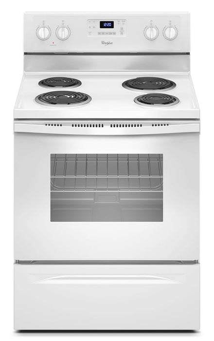 Whirlpool 4.8 Cu. Ft. Electric Range with AccuBake® System - White