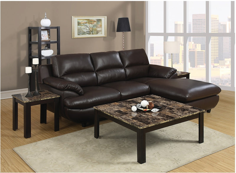 Naples 3-Piece Coffee and Two End Tables Package