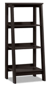 Stockbridge Bookcase with Three Shelves – Jamocha Wood