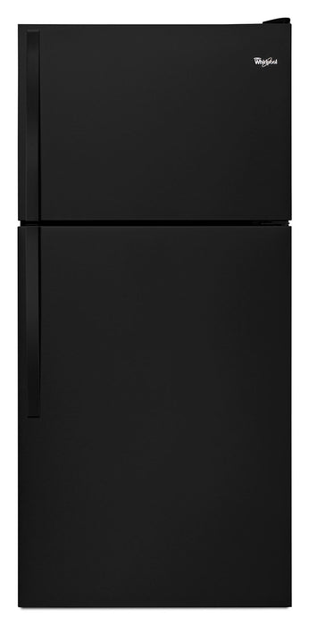 Whirlpool 30\" 18.2 Cu. Ft. Top-Mount Refrigerator - Black - WRT318FZDB