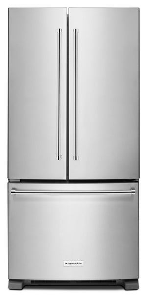 KitchenAid 22.1 Cu. Ft. French-Door Refrigerator with Interior Water Dispenser - Stainless Steel