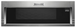 KitchenAid 1.1 Cu. Ft. Low-Profile Microwave Hood Combination - YKMLS311HSS|Four à micro-ondes à hotte intégrée et à profil bas de KitchenAid de 1,1 pi³ - YKMLS311HSS|YKMLS31S