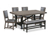 Ironworks 6-Piece Dining Package
