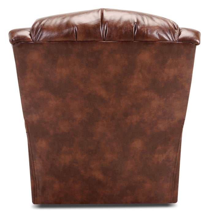 486 Leather-Look Fabric 3-Position Power Lift Chair – Mocha
