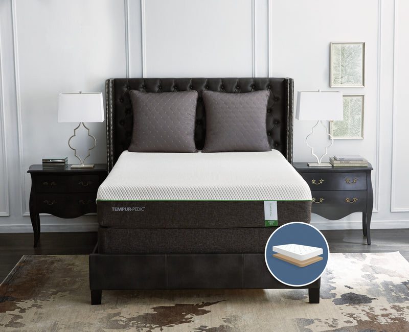 TEMPUR-Flex® Recover Tight-Top Low-Profile King Mattress Set