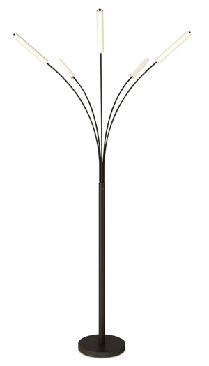 Jakari 5-Light LED Tree Arc Floor Lamp