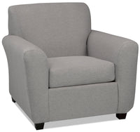 Jeri Fabric Chair - Grey