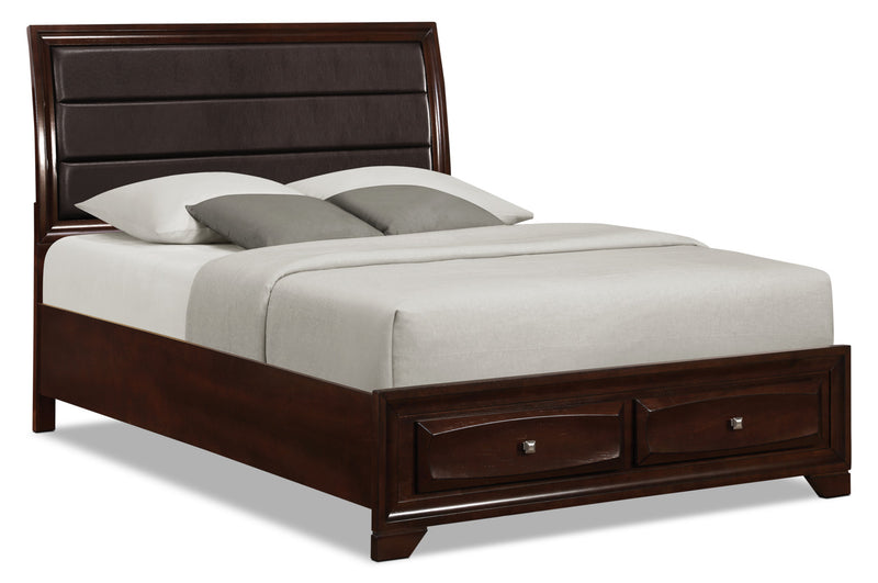Jaxon 4-Piece King Storage Bed and Chest Package