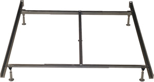 Twin/Full/Queen Metal Glide Bed Frame|Monture en métal pour simple/double/grand lit avec patins|850G