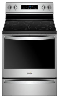 Whirlpool 6.4 Cu. Ft. Electric Range with AquaLift® and Self-Clean - Fingerprint Resistant Stainless… 