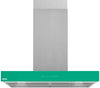 Venmar Ispira 36\" Chimney Range Hood – Emerald Green