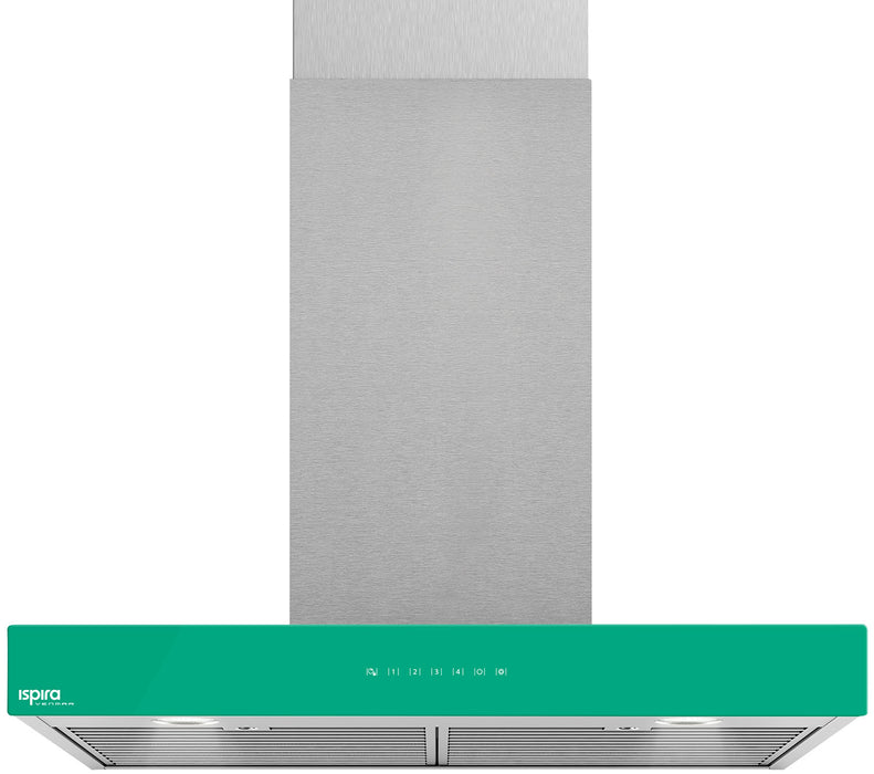 Venmar Ispira 36\" Chimney Range Hood – Emerald Green