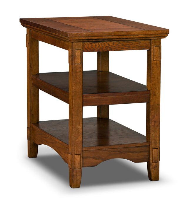 Cross Island Chairside Table