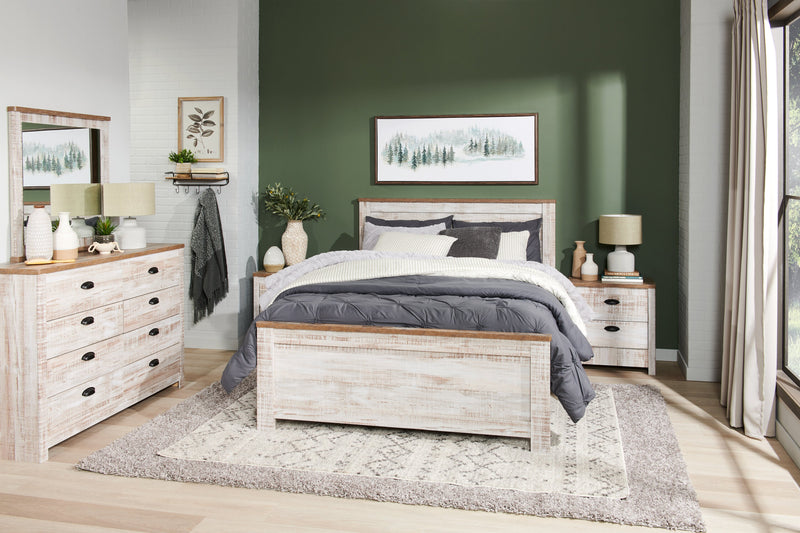 Kaia Bedroom 8-Drawer Dresser, 54.06\"W x 37.7\"H, Made in Canada - Whitewash