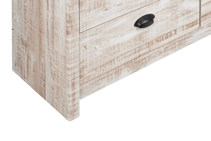 Kaia Bedroom 8-Drawer Dresser, 54.06\"W x 37.7\"H, Made in Canada - Whitewash