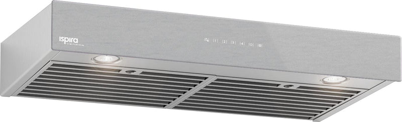 Venmar Ispira 30\" Under-Cabinet Hood Fan – Brushed Grey IU600ES30SSBS