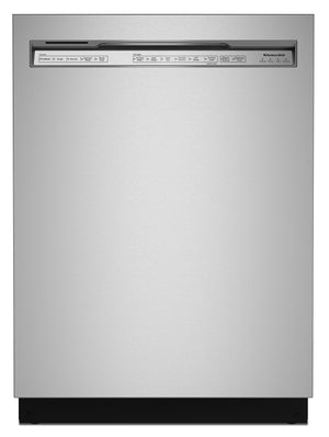 KitchenAid Front-Control Dishwasher with FreeFlex™ Third Rack - KDFM404KPS|Lave-vaisselle KitchenAid avec commandes à l'avant et 3e panier FreeFlexMC - KDFM404KPS|KDFM40KS