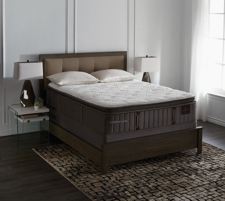Stearns & Foster Princedale Medium Pillow-Top King Mattress Set