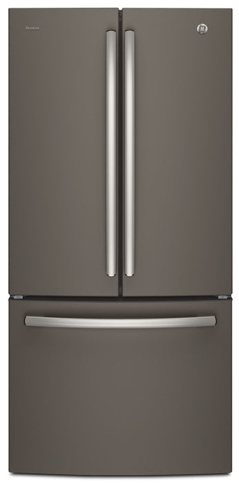 Profile 33\" 24.5 Cu. Ft. French-Door Refrigerator - Slate - PNE25NMLKES
