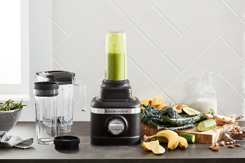 KitchenAid K150 3-Speed Ice Crushing Blender with 2 Personal Blender Jars - KSB1332BM