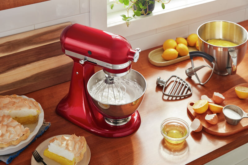 KitchenAid Artisan Series Tilt-Head Stand Mixer with Premium Accessory Pack - KSM195PSCA