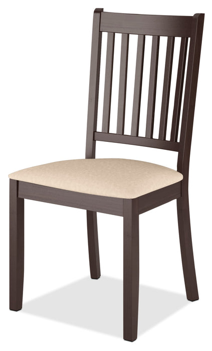 Atwood Dining Chair with Microfibre Seat - Beige