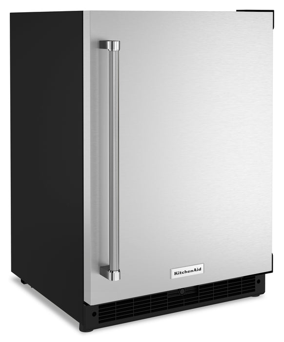 KitchenAid 24\" 5 Cu. Ft. Undercounter Refrigerator Refrigerator - Stainless Steel - KURR114KSB