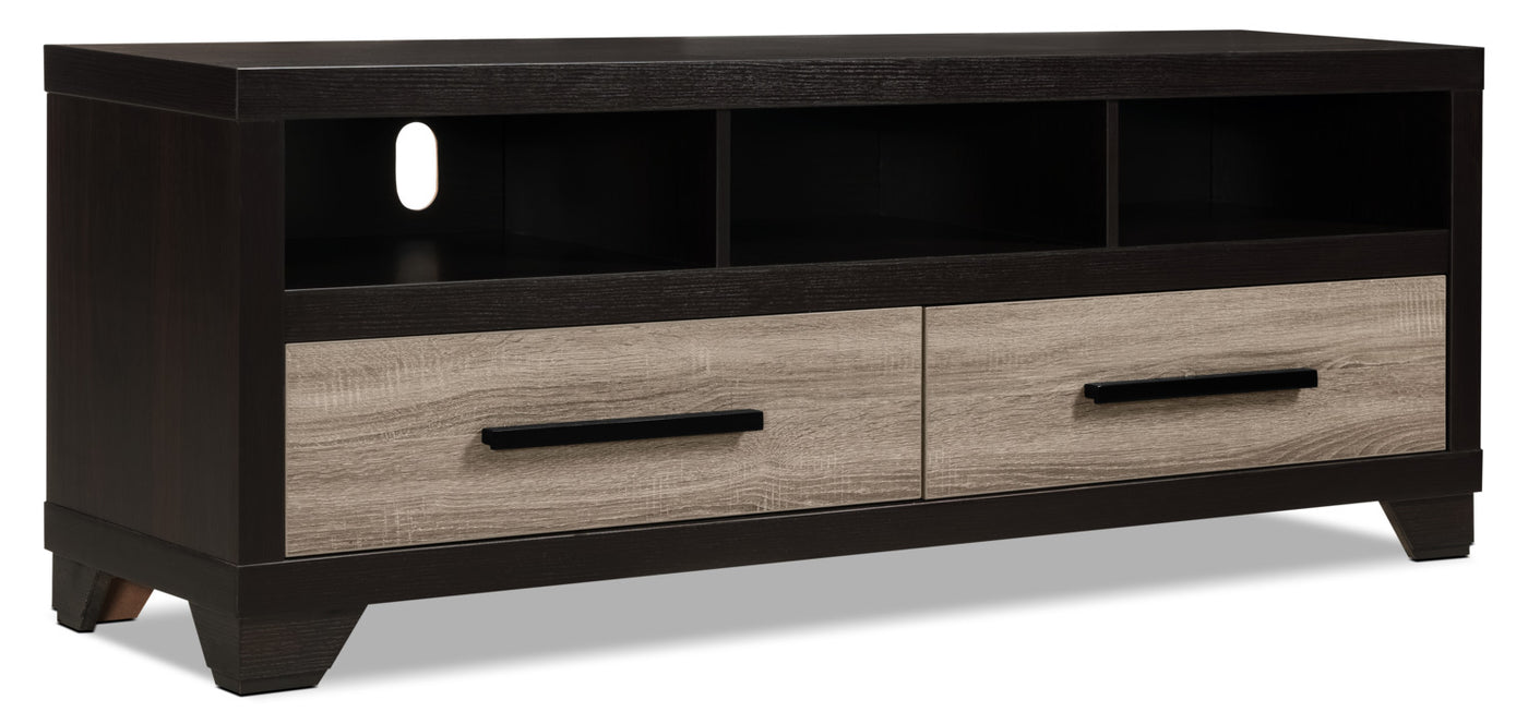 Glendale 60" TV Stand Rustic The Brick