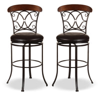 Dundee Counter-Height Swivel Stool – Set of 2