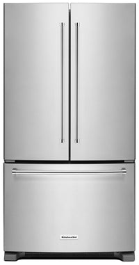 KitchenAid 25 Cu. Ft. French-Door Refrigerator with Interior Dispenser - KRFF305ESS