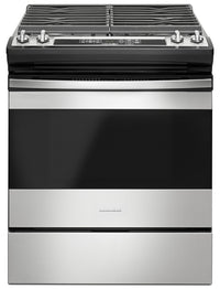 Amana 5.0 Cu. Ft. Slide-In Gas Range – AGS6603SFS