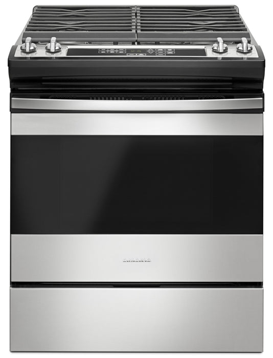 Amana 5.0 Cu. Ft. Slide-In Gas Range – AGS6603SFS
