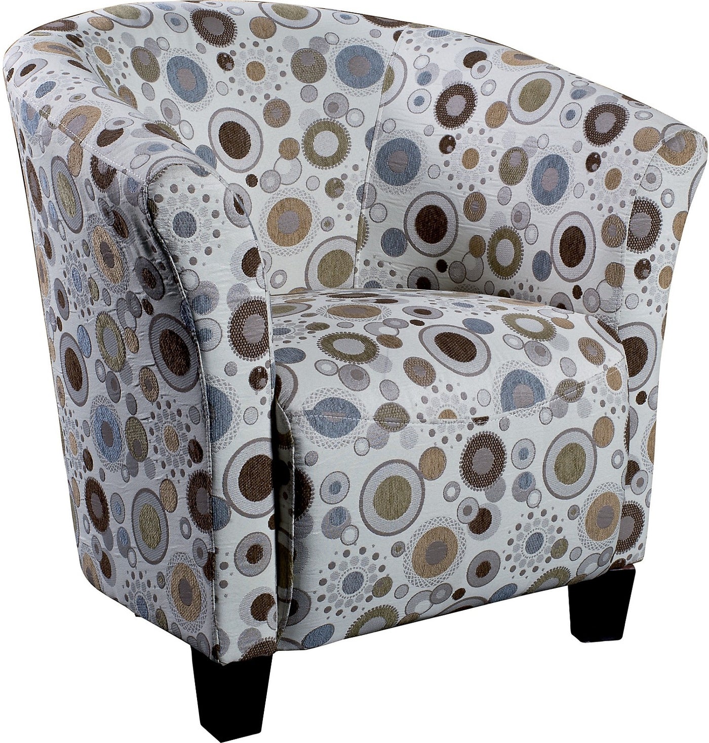 Tub Style Fabric Accent Chair Sundial The Brick
