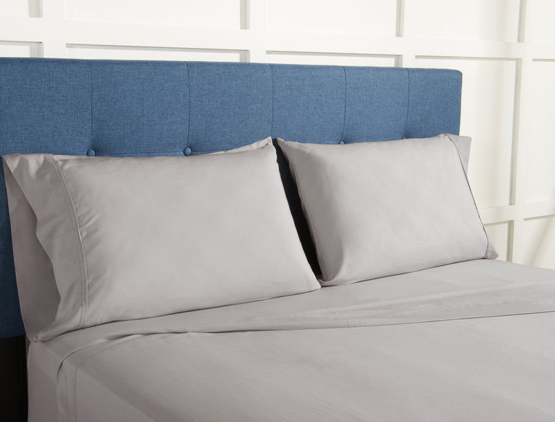 BEDGEAR Hyper-Linen™ Performance 4-Piece Queen Sheet Set - Light Grey
