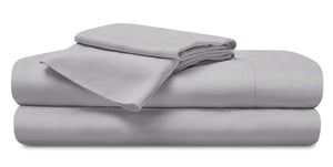 BEDGEAR Hyper-Linen™ Performance 4-Piece King Sheet Set - Light Grey