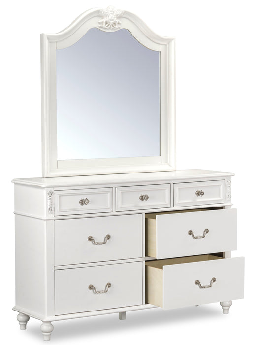 Livy 7-Drawer Dresser for Kids, 56\"W - White