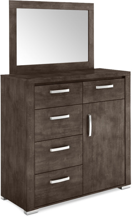 Monaco Mirror – Anthracite Grey