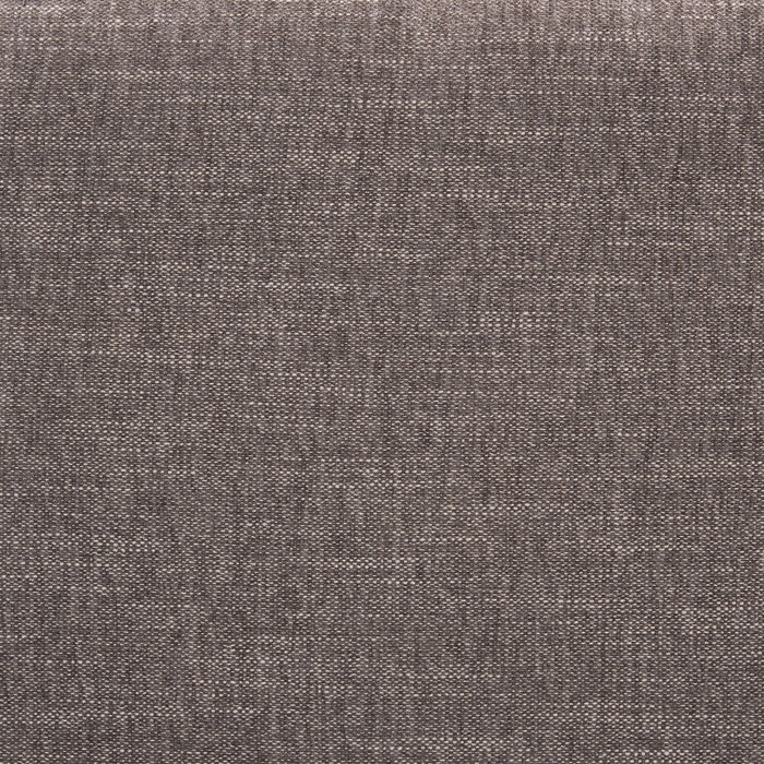 Kort & Co. Lotus Modular 38\" Chenille Fabric Storage Ottoman with Feather Down Cushion - Coffee Brown